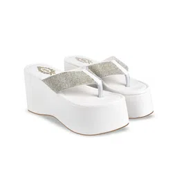 Stylestry Colourblocked Block Sandals-32