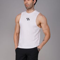 Brauch Training Club Printed Sleeveless Gym Vest M-VEST-TRAININGCLUB-WHT-S-image-97