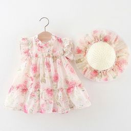 LULU & SKY Floral Print Fit & Flare Dress-33