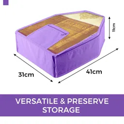 Kuber Industries Purple Set of 3 Regular Multi-Utility Organisers image 2