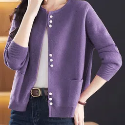 StyleCast Women Round Neck Cardigan-picture-30