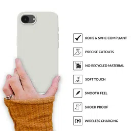 SPRIG Solid Printed Apple iPhone 16e Bumper Case Mobile Accessories image 3