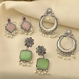 DASTOOR Contemporary Studs Earrings-picture-32