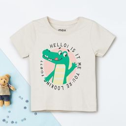 max Boys Typography Printed T-shirt-image-59