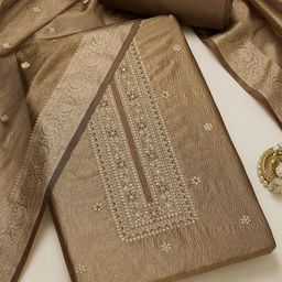 Soch Embroidered Unstitched Dress Material-picture-11