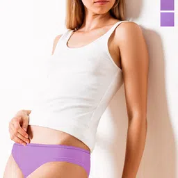 Heelium Pack Of 3 Hipster Briefs P3-W-Brief-LAV-XXL-15