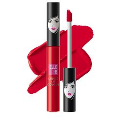 ELLE 18 Set of 4 One Stroke Matte Long-Lasting Liquid Lip Color - 5.6ml each image 3