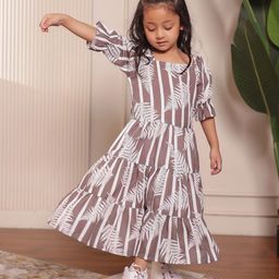 Stuffie Land Floral Print Maxi Dress-image-68