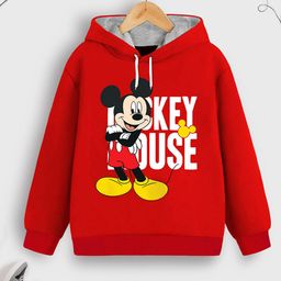 Disney By Miss and Chief Boys Printed Hooded Sweatshirt-image-59