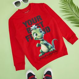 Pantaloons Junior Boys Graphic Printed Cotton Sweatshirt-39