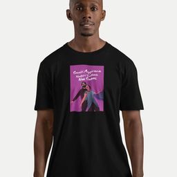 BOLLYWOO.OOO Unisex Typography Bio Finish Applique T-shirt-image-56