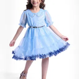 Hola Bonita Girls A-Line Dress-image-54