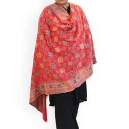 Vrinde Women Ethnic Motifs Printed Shawl-image-22