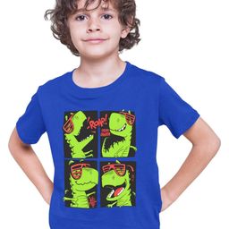 TeeSlix Unisex Blue Tshirts-image-94