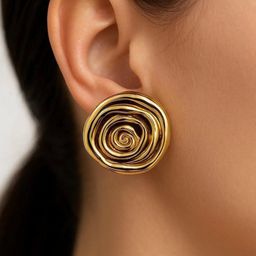 ISHTAARA NA Stainless Steel Earrings-image-66