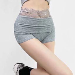 LULU & SKY Women Printed Slim Fit High-Rise Shorts-image-58
