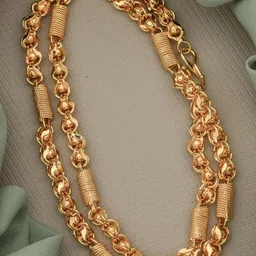 Princy Enterprise Gold-Plated Brass Necklace-image-55