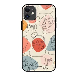 QRIOH Quirky Printed iPhone 11 Back Case Mobile Accessories-11