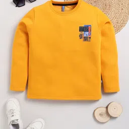 Here&Now X Game Begins Boys Typography Sweatshirt-picture-53