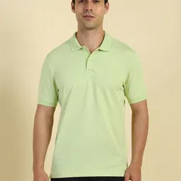 Allen Solly Men Printed Polo Collar T-shirt-image-22