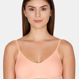 Rosaline by Zivame Women Peach-Coloured T-shirt Bra- ZI1885COREAPEAC-picture-13
