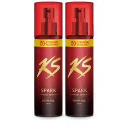 KamaSutra Men Set of 2 Spark Power Series Deodorant - 135 ml each image 1