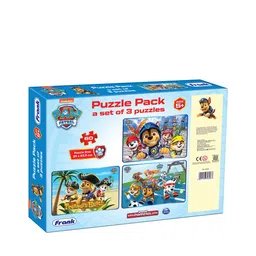 Frank Multicoloured Set of 3 Paw Patrol Puzzles - 60 Pieces Each image 4