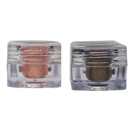 Veoni BELLE Holographic HD 2-Pcs Glitter Eyeshadow - 5g Each - Peach & Antique Gold-17