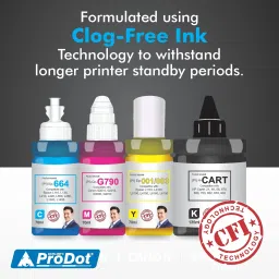 PRODOT Cn-G790 Inkjet Ink Refill Compatible with G1000, G1010, G2000, G2010 Tri-Color Ink Bottle image 3