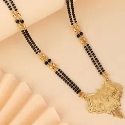 Bhagya Lakshmi Gold-Plated Alloy Mangalsutra-picture-23