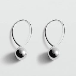MANGO Spherical Drop Earrings-image-42