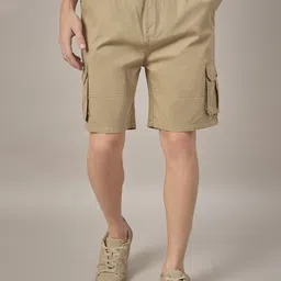 STUDIO NEXX Men Loose Fit Cargo Shorts-image-51