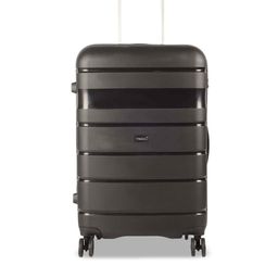 Timus Hard Luggage Textured Hard-Sided Medium Trolley Bag-picture-28