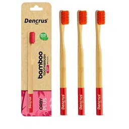 Dencrus Set Of 3 Orby Plus Bamboo Toothbrush-47