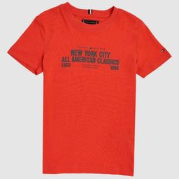 Tommy Hilfiger Boys Typography Printed T-shirt-picture-21