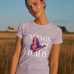 GRACE & JACK Graphic Printed Round Neck Short Sleeves Regular Fit Casual T-Shirt-image-80