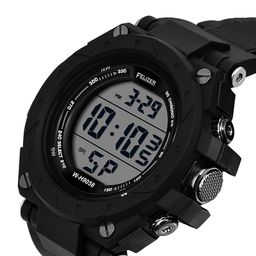 FELIZER Men Dial & Straps Digital Multi Function Watch LSKA-9058-FullBlk image 4