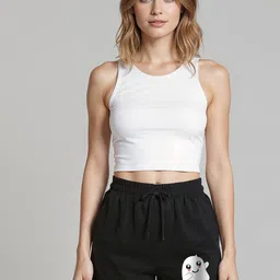 Mad Over Print Women Printed Regular Fit Shorts-image-88