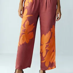 Ancestry Women Pleated Trousers-image-46