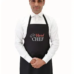 SWITCHON Black & White Head Chef Printed Kitchen Apron-image-40