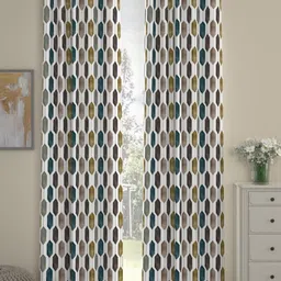 ROSARA HOME Unisex Brown Curtains and Sheers-picture-26