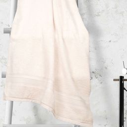 MYTRIDENT Beige 1 Cotton 500 GSM Bath Towel-image-28