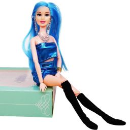 Fashionable Beautiful Elegant Doll with Movable Joints for Girls (Pack of 1)|143-20