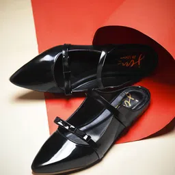 JM Looks Women Mules with Bows Flats-picture-43