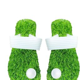 ADJ Men White Flip Flops-1