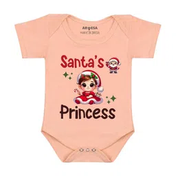 Arvesa Santas Princess Printed Romper-picture-52