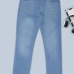 Pantaloons Junior Boys Regular Fit Mid-Rise Light Fade Jeans-picture-44