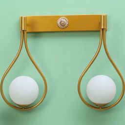 Deco Home Unisex Gold Wall Lamps-image-68