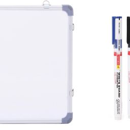 Non Magnetic Wood Non Magnetic 2X1.5 Ft Whiteboards and Duster Combos-2