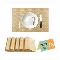Aura 18-Pcs Geometric Table Placemats-35